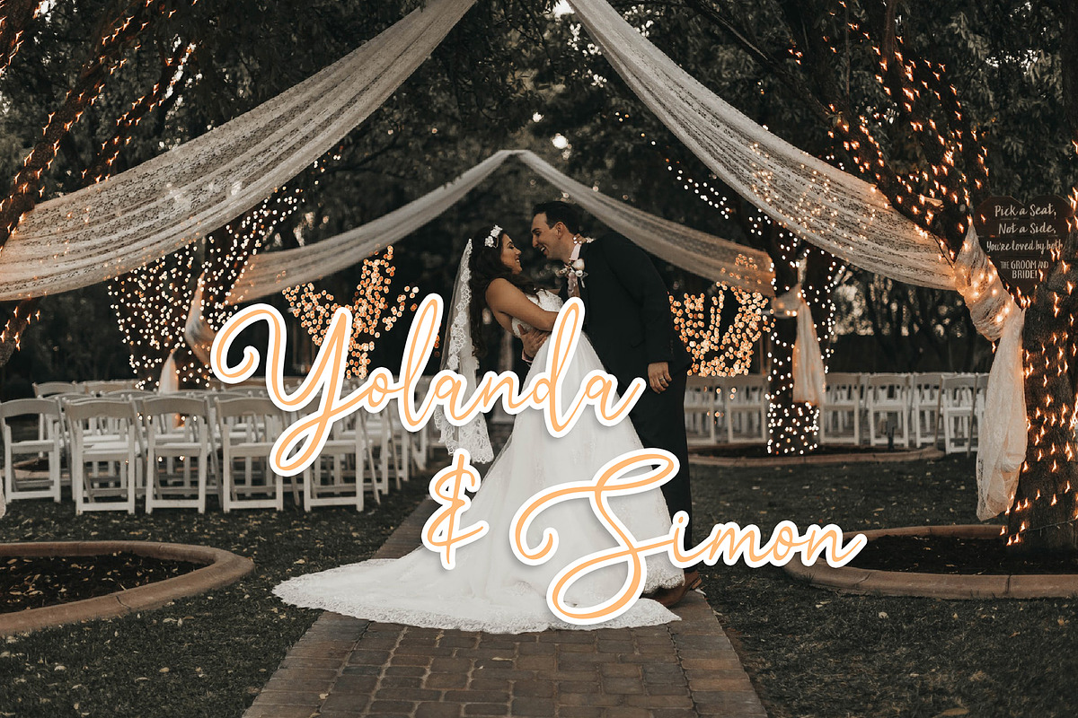 Vilona Calligraphy Script Font, a Script Font by Giant Design (Photo 9 of 10)