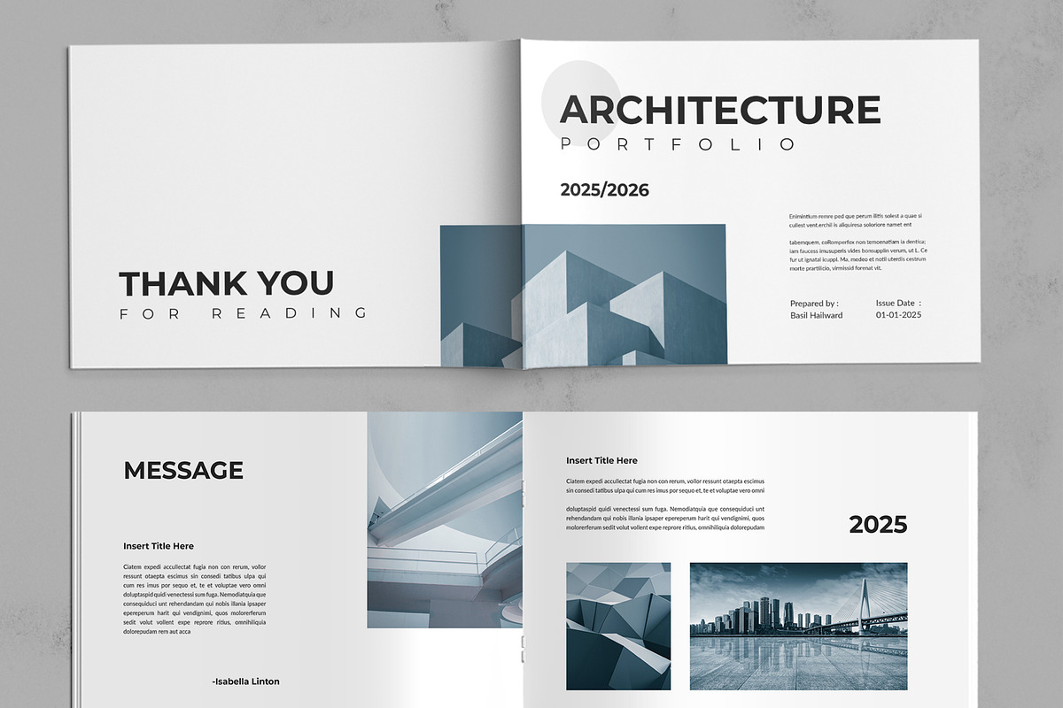 Architecture Portfolio preview 2