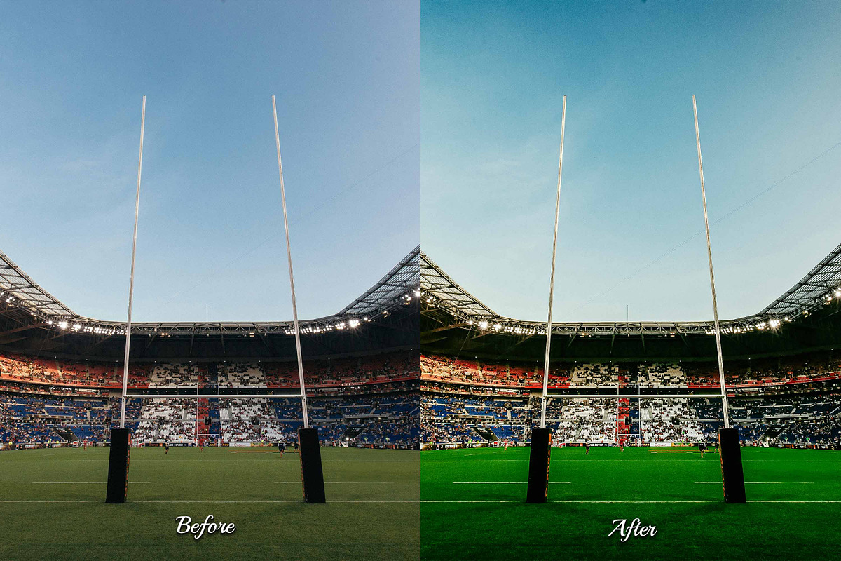 30 Rugby Photoshop Actions | LUTs, an Action Add-On by 3Motional (Photo 2 of 10)