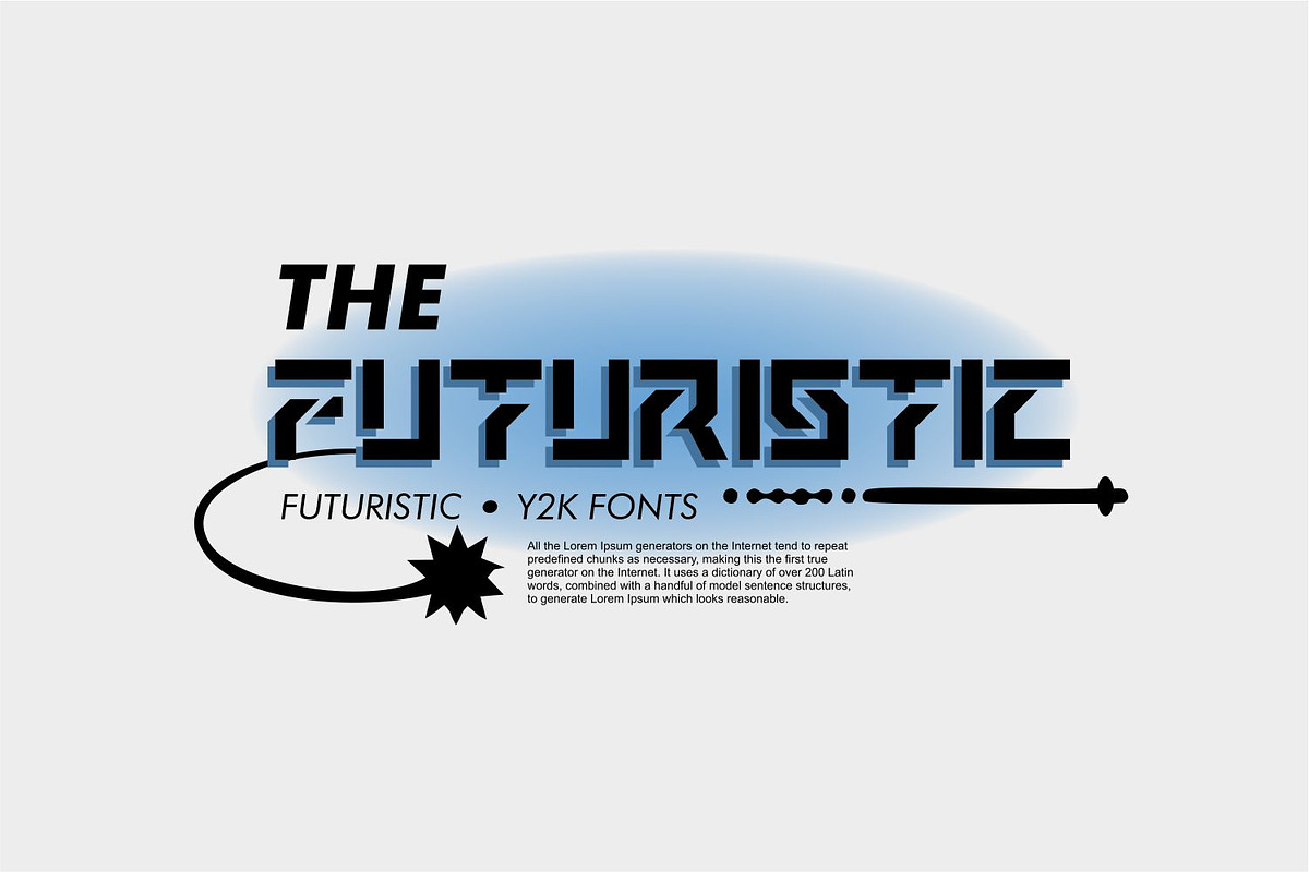Warzone Bold Y2k Font, a Sans Serif Font by WhymoreArt (Photo 2 of 12)