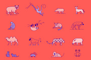 Minimal Animal Icons, a Branding & Logo Template by Kursat Unsal (Thumbnail 8 of 16)
