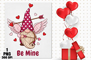 Be Mine Gnome Valentines Png, an Illustration by Daily.Designs (Thumbnail 2 of 5)