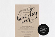 Invitation Template SHR444, an Invitation Template by Shafura_Wedding (Thumbnail 2 of 5)