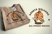 Halloween Pumpkin Cartoon Vintage, an Illustration by vectstudio (Thumbnail 4 of 5)