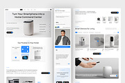 Orris – Smart Home Website UI Figma, an UI Kit Template by peterdraw (Thumbnail 2 of 7)