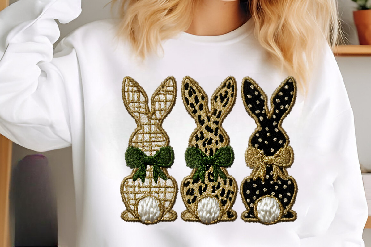 Leopard Easter Bunny Png Faux Yarn, an Illustration by SinaCreation (Photo 3 of 7)