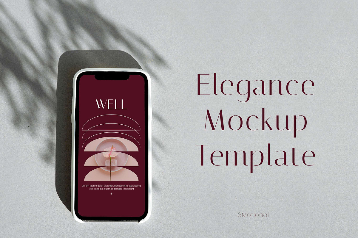 30 Elegance Mockup Photoshop Templat, an Advertising Mockup by 3Motional (Photo 4 of 10)