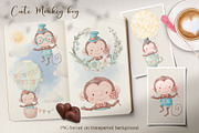 Cute Tropical animals clipart., an Animal Illustration by Yuliya Art (Thumbnail 26 of 33)