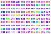 Playful Geometric Blocks, a Pattern Graphic by Pulpixel Design (Thumbnail 9 of 9)