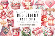 Little Red Riding Hood Cute, an Illustration by CreationArt (Thumbnail 1 of 9)