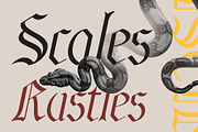 CS Aristide – Blackletter Font, a Blackletter Font by Craft Supply Co. (Thumbnail 2 of 8)
