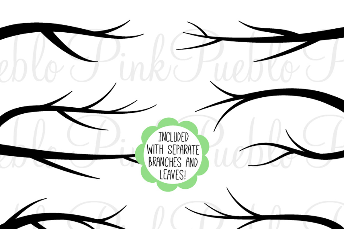 Tree Branch Photoshop Brushes preview 6