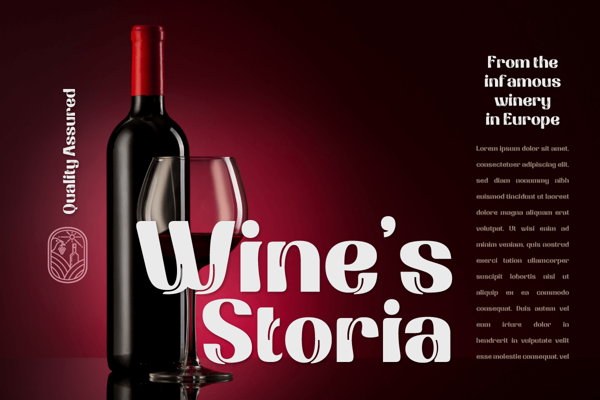 Fadetho | Display Font, a Sans Serif Font by twinstd (Photo 6 of 13)