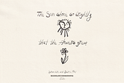 Painted Poetry — Hand Drawn Graphics, a Decorative Illustration by Madeline ODonoghue Design (Thumbnail 3 of 12)