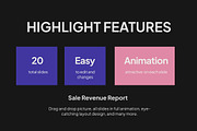 Sales Revenue Report PowerPoint, a Presentation Template by Loin Studio (Thumbnail 2 of 4)