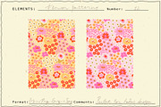 Retro Flowers Collection, a Pattern Graphic by NKTN (Thumbnail 6 of 15)