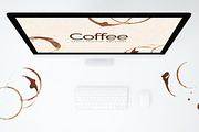 Coffee Stains Textures & Brushes, a Texture Graphic by P.F. Creative Lab (Thumbnail 2 of 3)