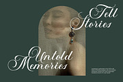 Classical Script Retro Font, a Script Font by Muntab_Art (Thumbnail 6 of 10)