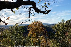 Autumn landscape at Garden of the Gods in Colorado Springs with a rugged rock l, a Nature Photo by AS photostudio