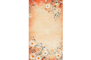 Delicate floral design with daisy, an Object Illustration by Lermont51