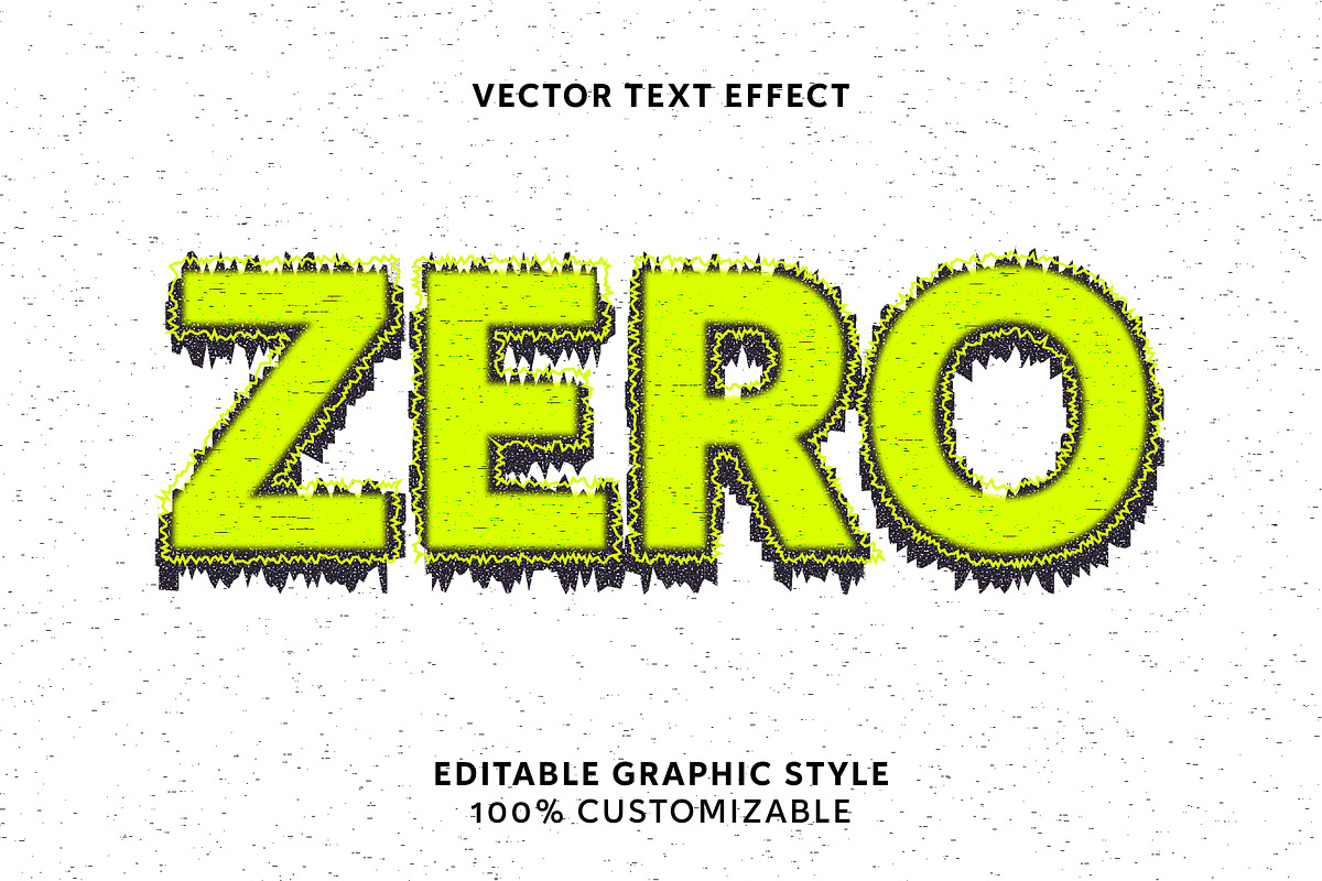 Rough Grunge Text Effect