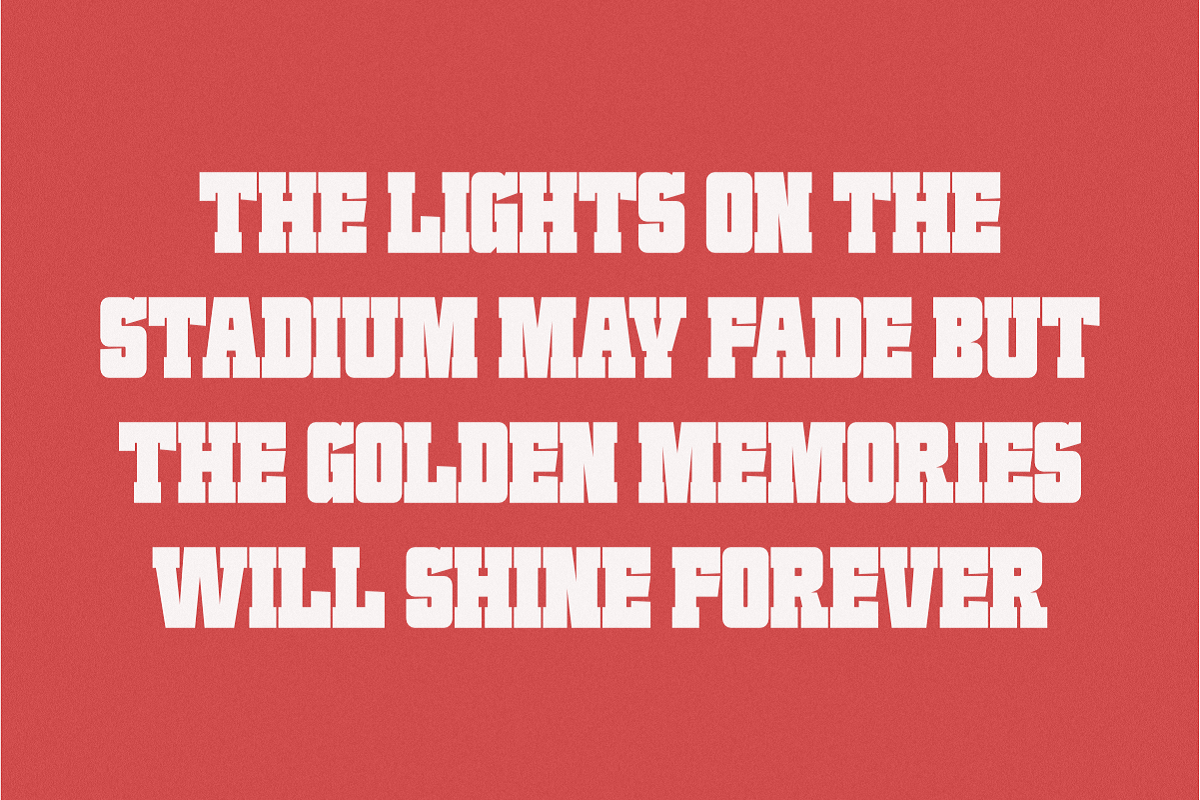 Varsity Memories - Condensed Slab, a Slab Serif Font by Pian45 Studio (Photo 2 of 8)