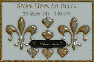 Styles Lines Art Dcos