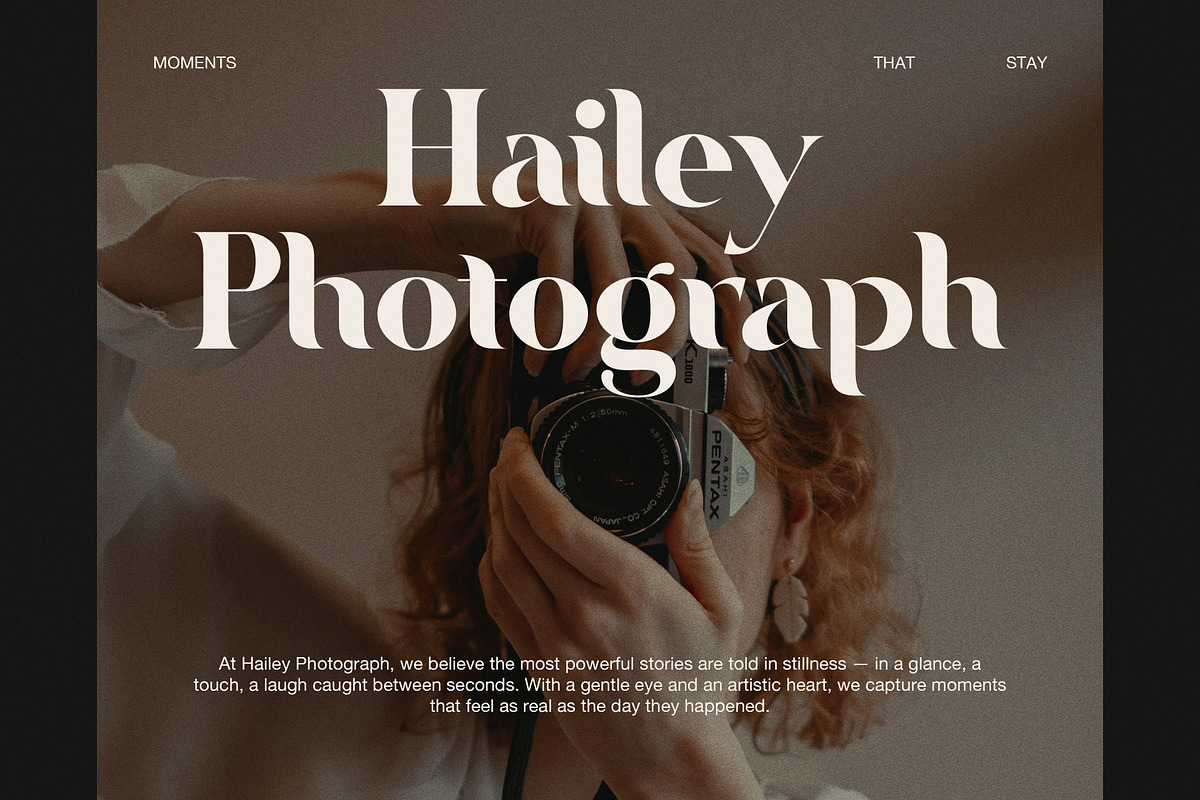 Mogik Elegant Serif Font, a Serif Font by Graphicxell (Photo 7 of 8)