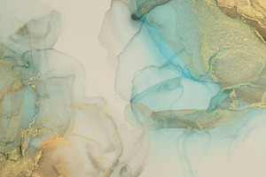 Art modern Abstract watercolor flow