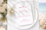 Hand Drawn Wedding Menu (bd001), a Card Template by TyphoonStudio (Thumbnail 5 of 9)