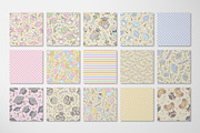 Cute Grad Celebration Pattern Set, a Pattern Graphic by @olga.angelloz (Thumbnail 2 of 3)
