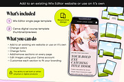 Pink Wix Editor Sales Page Template, a Wix Template by Template Twist Shop (Thumbnail 4 of 10)