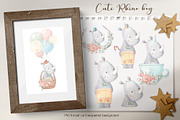 Cute Tropical animals clipart., an Animal Illustration by Yuliya Art (Thumbnail 19 of 33)