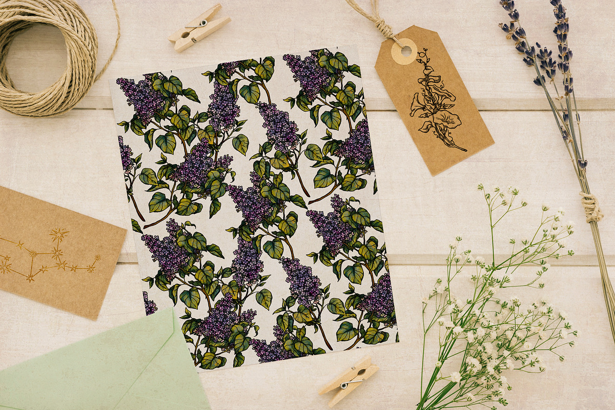 Birth Month Flowers Handcrafted, a Decorative Illustration by Ink Stories (Photo 13 of 15)