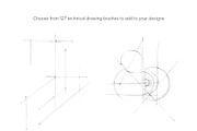 Drawing Creation Kit, an Action Add-On by Sevenstyles (Thumbnail 11 of 18)