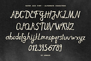 Raven Jazz | Vintage Display Font, a Handwritten Font by AnMark (Thumbnail 5 of 11)