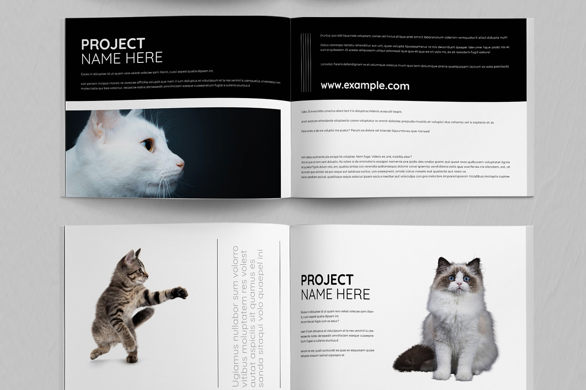Minimalist Book Design Landscape, a Brochure Template by ContestDesign (Photo 3 of 5)