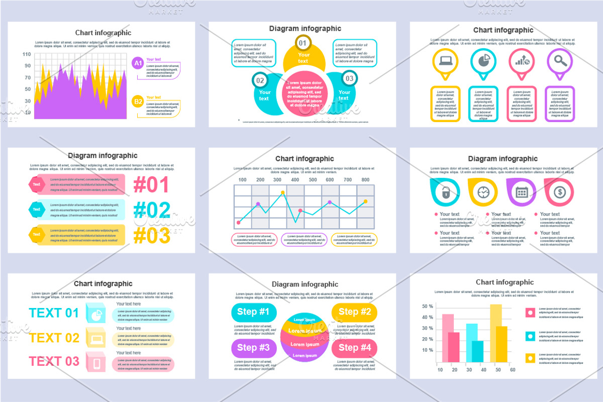 Financial Infographics Powerpoint, a Presentation Template by alexdndz