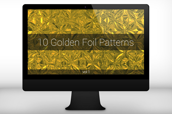 Golden Foil Seamless Patterns (v 1) preview 6