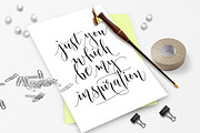 Mustica script, a Script Font by joelmaker (Thumbnail 7 of 9)