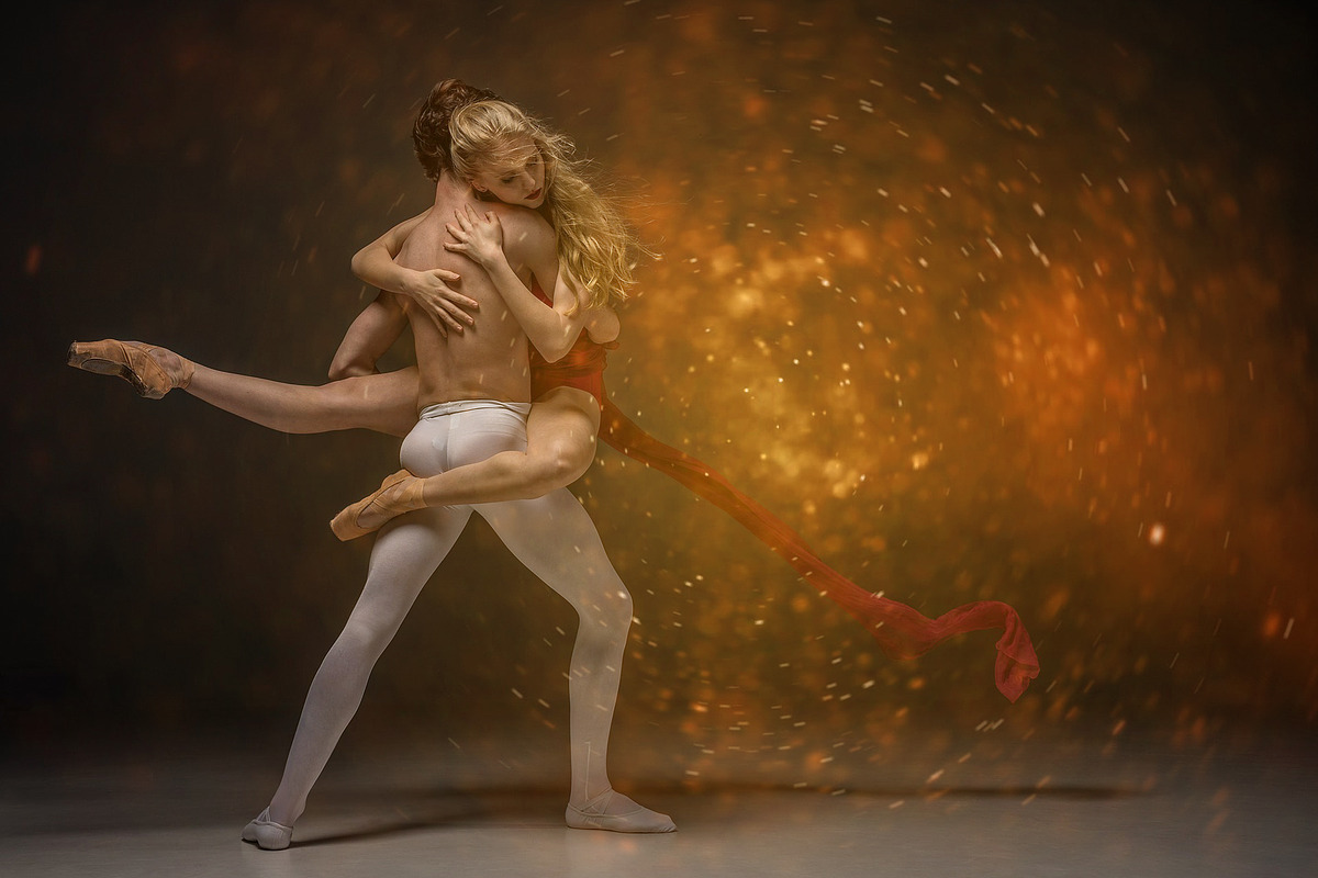40 Golden Particle Photo Overlays preview 7
