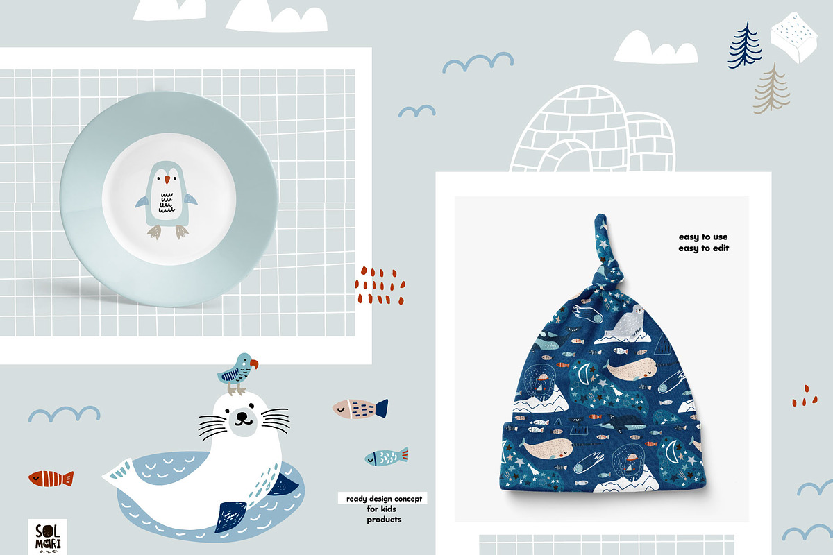 Nordic. Graphic collection, a Pattern Graphic by solmariart (Photo 2 of 11)