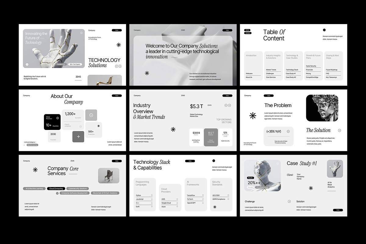 Technology Business Company Keynote preview 3