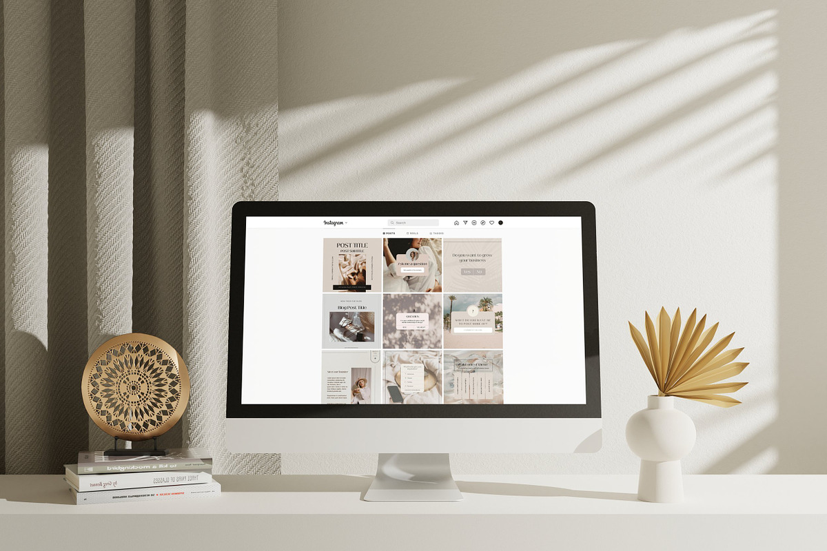Chic Champagne Social Templates, a Templates & Theme by Amado Brand Design Studio (Photo 4 of 6)