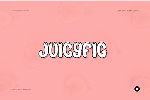 Juicyfig Funny Kids Typeface