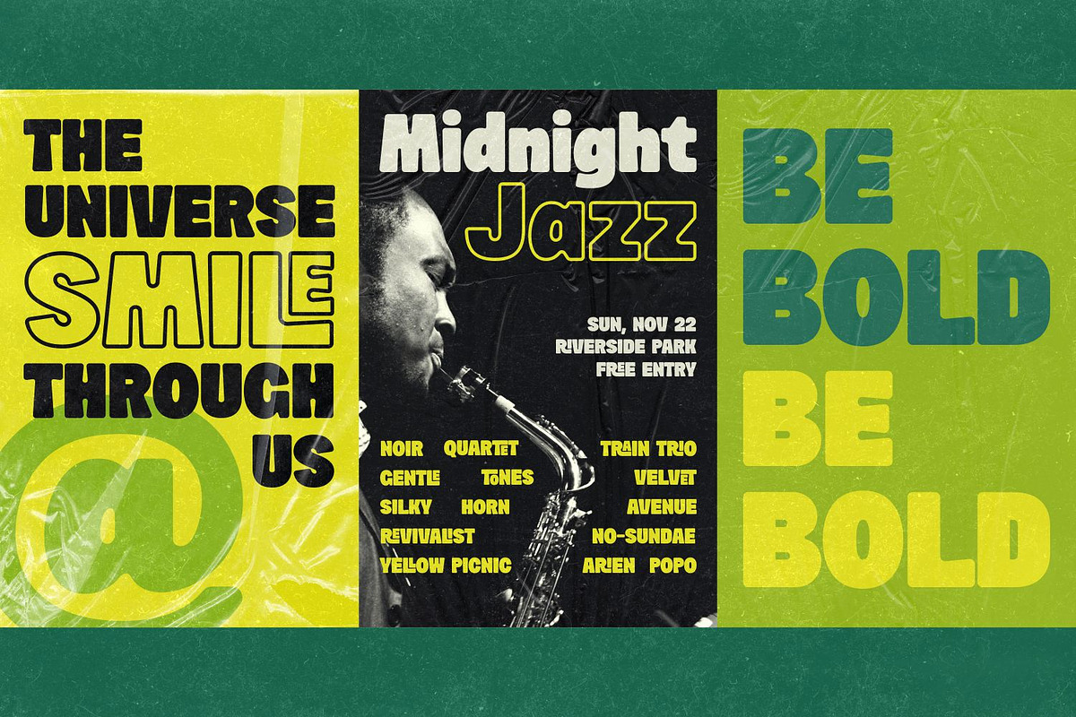 Mickon Font Family, a Sans Serif Font by Asenbayu (Photo 13 of 15)