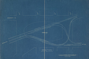 Antique Urban Plan Blueprints