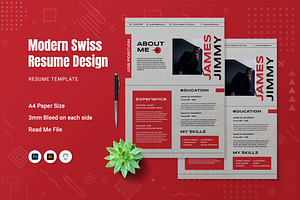 Modern Swiss Resume