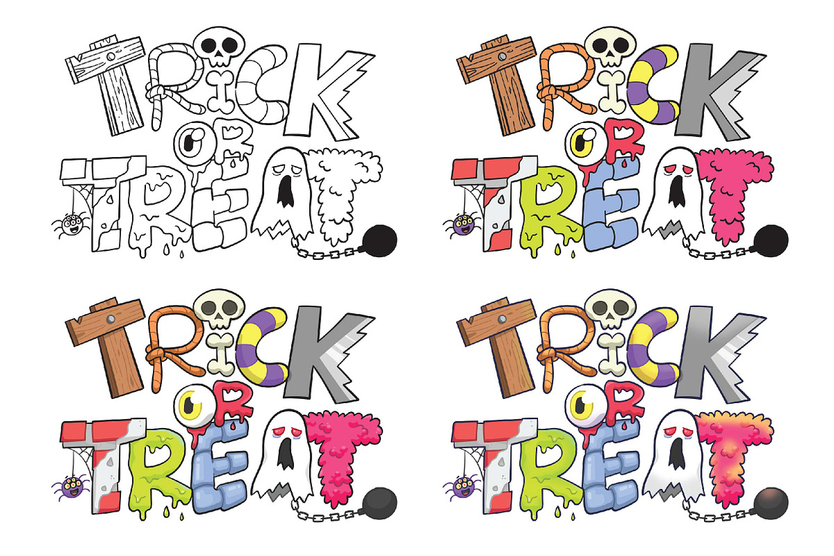 Trick or Treat, an Illustration by Cartoon Shop (Photo 4 of 11)