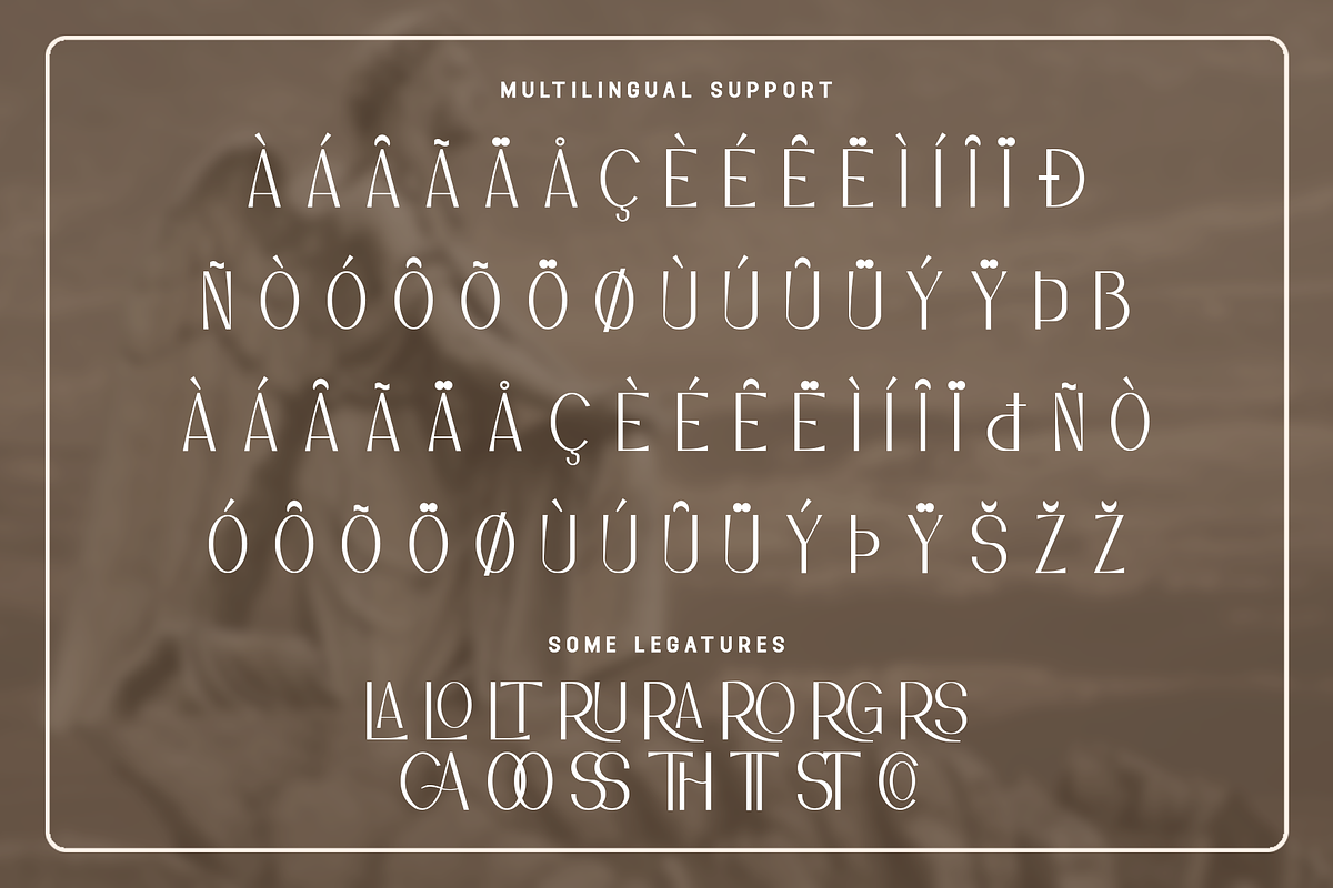 Morgan - Classic Sans Serif Font, a Sans Serif Font by overlaytemplates (Photo 5 of 5)